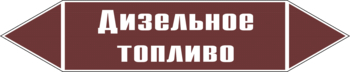 Маркировка трубопровода "дизельное топливо" (пленка, 358х74 мм) - Маркировка трубопроводов - Маркировки трубопроводов "ЖИДКОСТЬ" - Магазин охраны труда и техники безопасности stroiplakat.ru